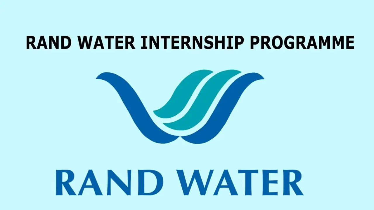 Rand Water: Artisan Internships / Learnerships 2024