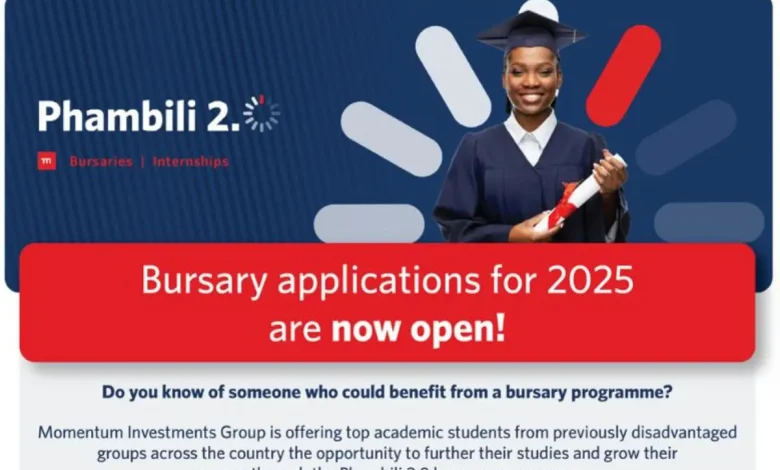 Momentum Investments Group: Phambili Bursaries