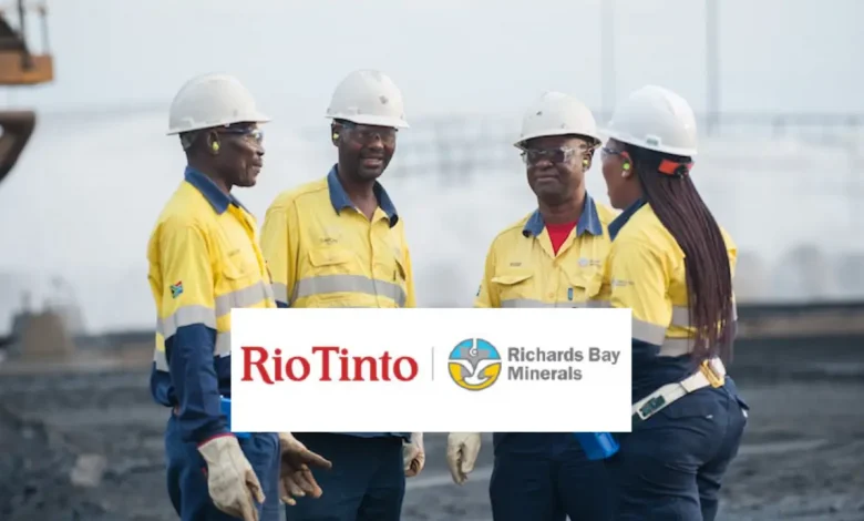 Rio Tinto / Richards Bay Minerals (RBM) Bursaries 2025