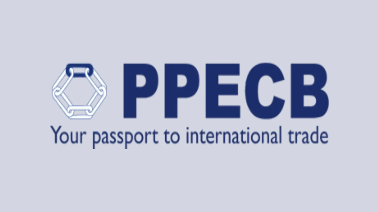 PPECB logo and tagline displayed